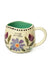 Natural Life | Hand-Moulded Ceramic Mug Floral Design Mother's Day Gift