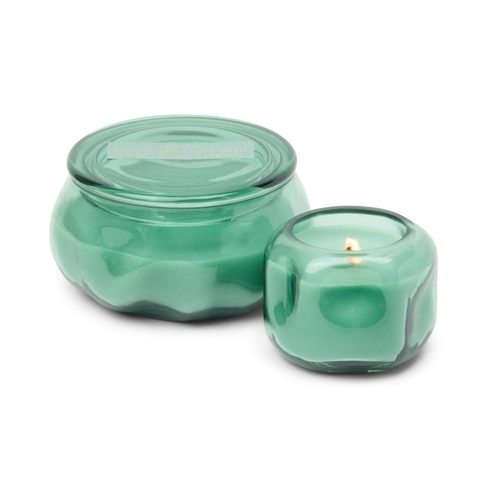 Paddywax | Basalt Turquoise Candle 283g Fresh Air & Sea Salt