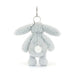Jellycat | Bashful Silver Bunny Bag Charm