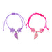 Pink Poppy | BFF Joining Heart Cord Bracelet Set