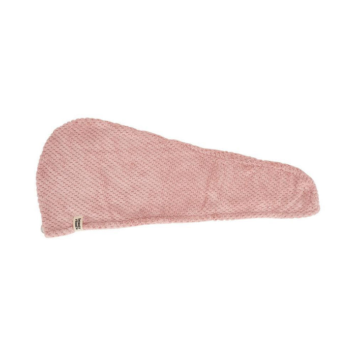 Annabel Trends | Luxury Waffle Hair Turban Dusty Pink