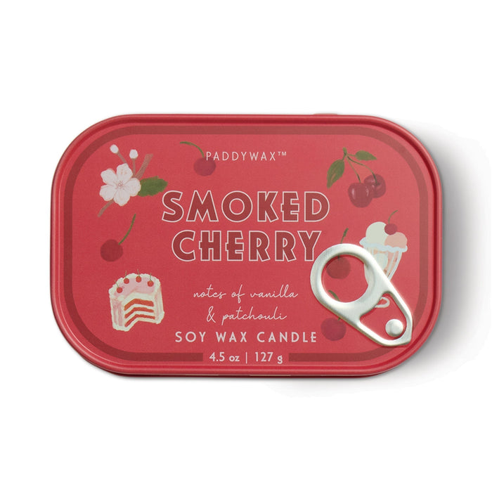 Paddywax | Bistro Tin Candle Smoked Cherry 4.5oz