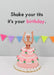 Scarpa Imports | Bold & Bright-Shake Your Tits-Card