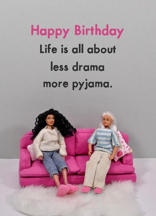Scarpa Imports | Bold & Bright-Pyjama Drama-Card