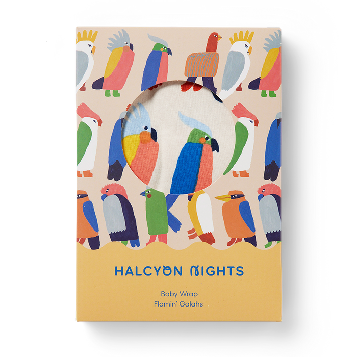 Halcyon Nights | Baby Wrap Cotton Jersey 100x100 CM