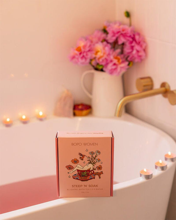 Bopo Women | Blushing Bath Tea Luxury Botanical Blend