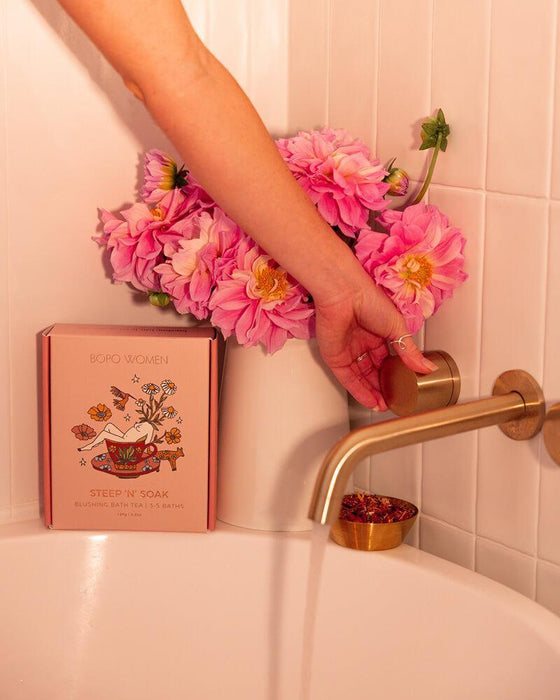 Bopo Women | Blushing Bath Tea Luxury Botanical Blend