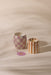 Paddywax | 6.5 Oz Cabana Rust Striped Ceramic Candle - Sienna Sunset