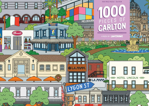 Lawz Drawz | Carlton 1000-Piece Large Jigsaw Puzzle 500mm X 700mm
