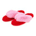 Annabel Trends | Cosy Luxe Slipper Thongs Cherry Candy