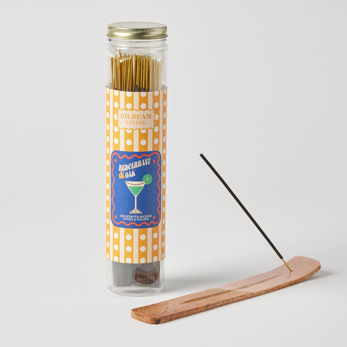 Pilbeam Living | Redcurrant Oak Incense With Holder
