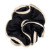 Annabel Trends | Tamed Double Layer Hair Scrunchie Black