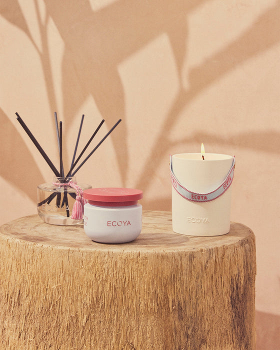 ECOYA | High Summer Coconut & Tuberose Ceramic Candle