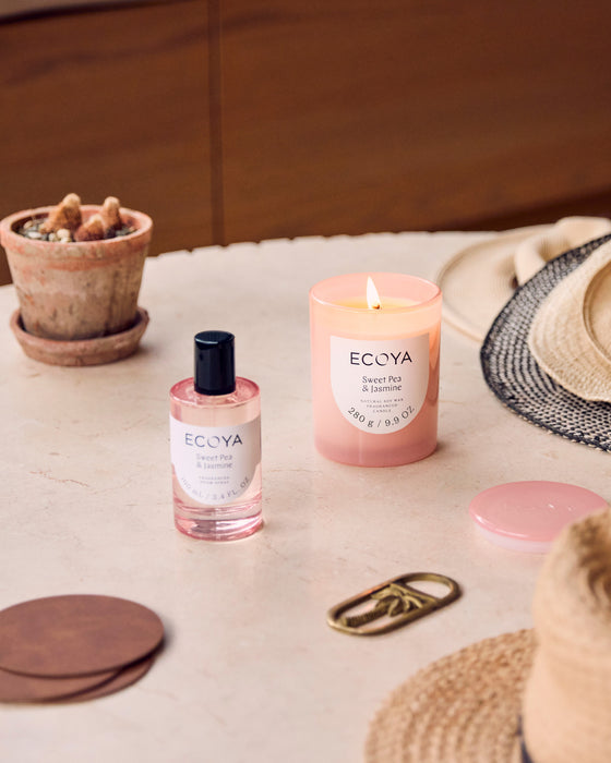 ECOYA | Sweet Pea & Jasmine Metro Candle