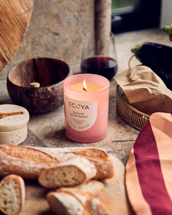 ECOYA | Guava & Lychee Sorbet Metro Candle