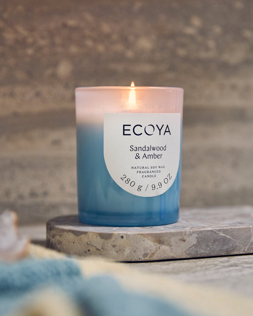 ECOYA | Sandalwood & Amber Metro Candle