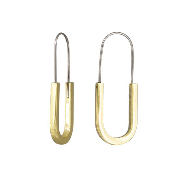 Tiger Tree | Maggie Hoop Earrings Gold/Silver