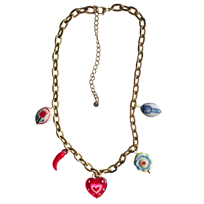 Zoda | 18K Gold Plated Charm Necklace EV4 Homing Instincts