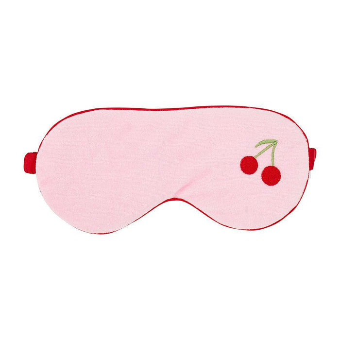 Annabel Trends | Cosy Luxe Velvet Eye Mask Cherry