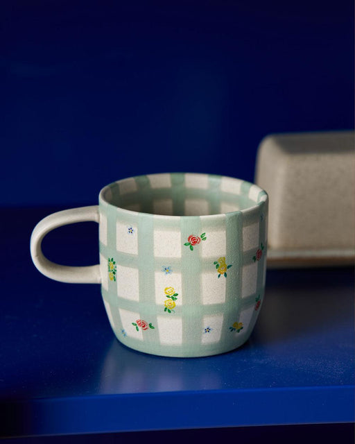 Robert Gordon | Felicity Cat's Pyjamas Hand-Painted Stoneware Mug 350ml
