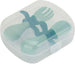 Annabel Trends | Flower Fork Spoon Set Chunky Handles Assorted Colours