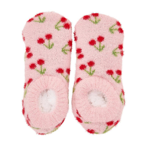 Annabel Trends | Fuzzy Bootie Slippers Soft Sherpa One Size
