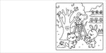 Lake Press | Happy Days Deluxe Cosy Colouring Folder - Cool Cuties