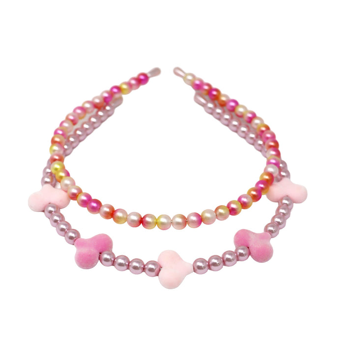 Pink Poppy | Dance Beaded Headband