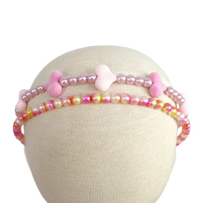 Pink Poppy | Dance Beaded Headband