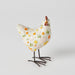 Pilbeam Living | Eggsworth Resin Sculpture Cream Orange 14.5x20x8.5cm