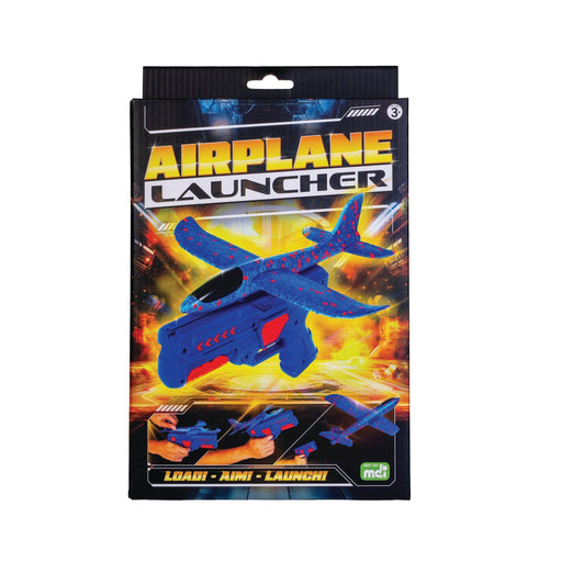 MDI | Airplane Launcher Kids Outdoor Toy with Loop-Doop Flight Modes Homing Insticts