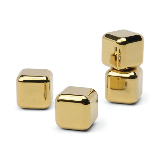 Here's How | The Ruby Cocktail Chillers in Gold - Set of 4