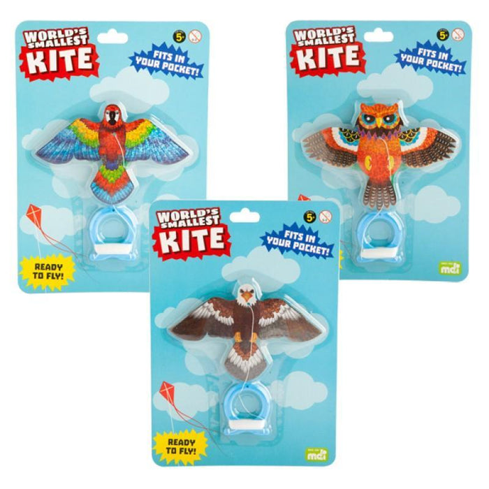 MDI | World's Smallest Bird Kite – Pocket‑Size, Ready‑to‑Fly, Colorful Fun Homing Insticts