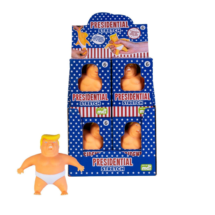 MDI | Stretchy Donald Patriotic Stress Relief Toy Flexible Fun Homing Insticts