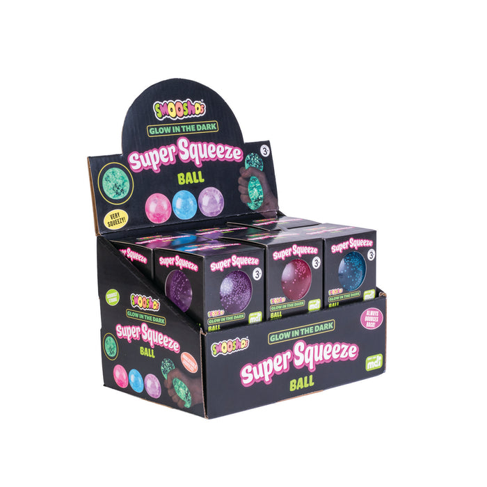 Smooshos | Super Squeeze Glow in the Dark Ball Homing Insticts