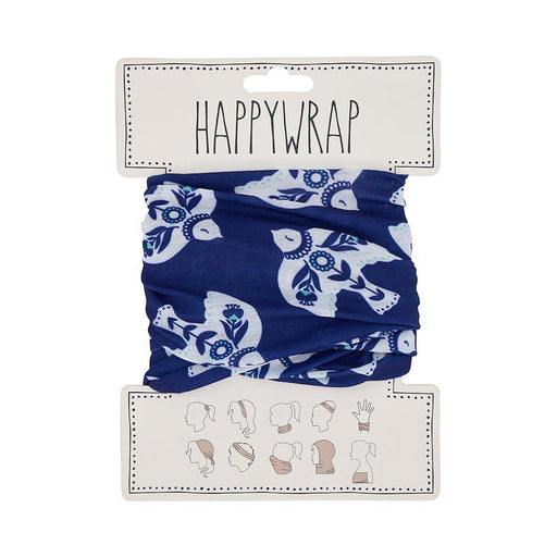 Annabel Trends | Blue Bird Soft Polyester Happywrap Headscarf