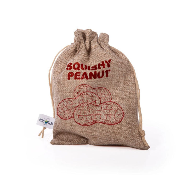 Isalbi | Squishy Peanut Sensory Toy Soft Stretchy Stress Reliever