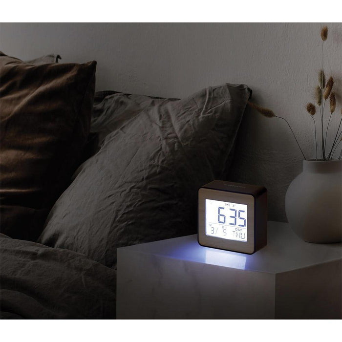 IsGift | Executive Collection Digital Alarm Clock With Backlight Black