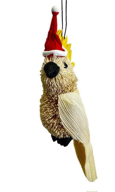 Bristlebrush | Handmade Christmas Ornament - Cockatoo-Bristlebrush-Homing Instincts