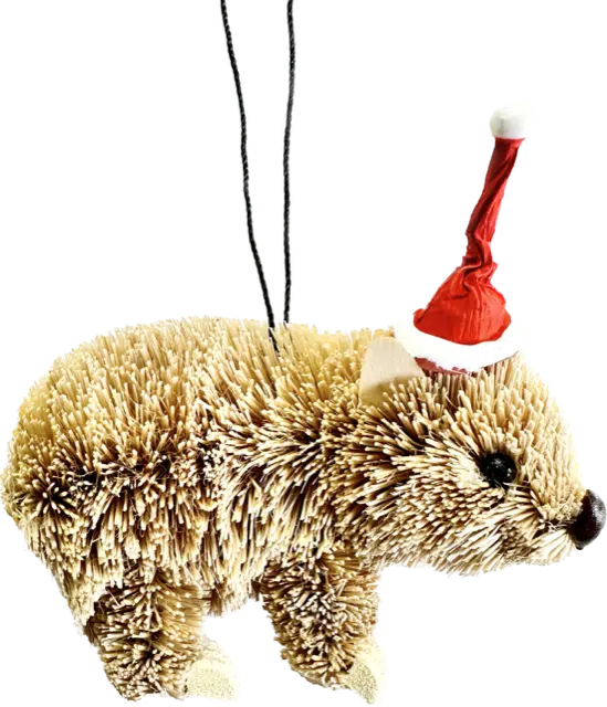 Bristlebrush | Handmade Christmas Ornament - Wombat-Bristlebrush-Homing Instincts