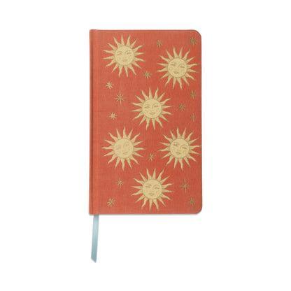 Designworks Ink | Terracotta Sun Cloth Journal With 240 Lined Pages