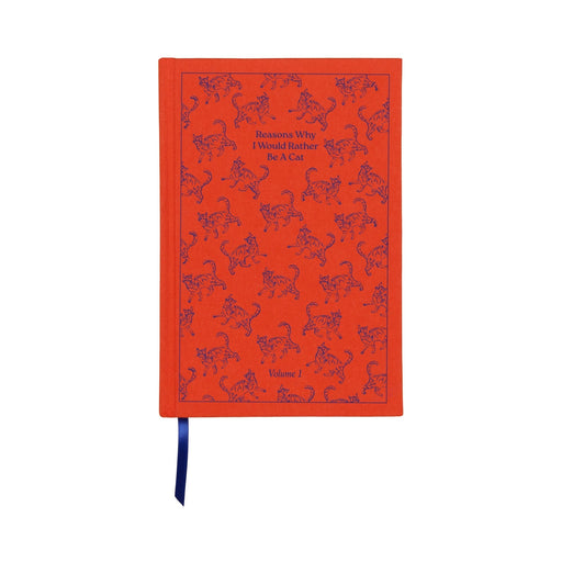 Designworks Ink | Cat Journal – 5.75×8.5" Vintage Bookcloth Notebook