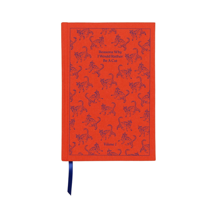 Designworks Ink | Cat Journal – 5.75×8.5" Vintage Bookcloth Notebook