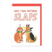 Scarpa Imports | Jolly Awesome-Birthday Slaps-Card-Alice Mole