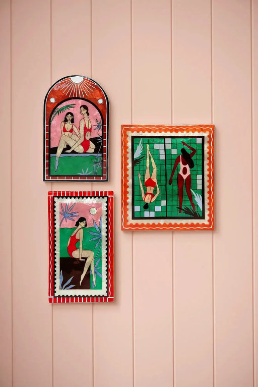 Jones & Co | Resort Toe Dip Wall Art-Jones & Co-Homing Instincts