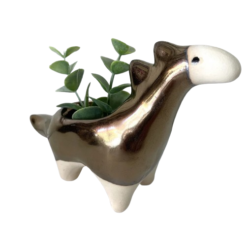 Jones & Co | Spike Dino Gold Planter Homing Instincts