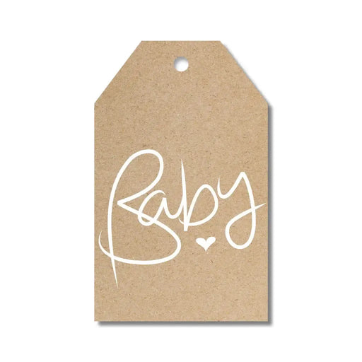 Just Smitten | Gift Tag Baby Heart Balloon Blue