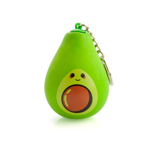 MDI | Squishy Avocado Stress-Relief Keychain Soft Squeeze Toy Portable Fun Homing Insticts