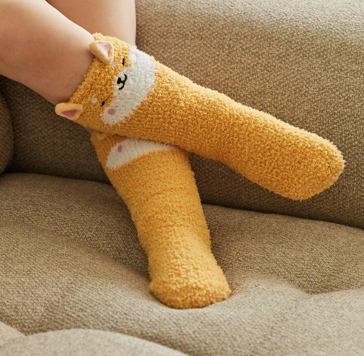 Pilbeam Living | Grippy Animal Socks 12pcs 3 Asst