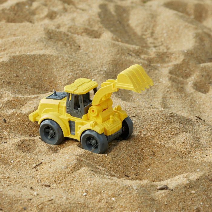Pilbeam Living | Bioplastic Excavator Yellow Eco Toy